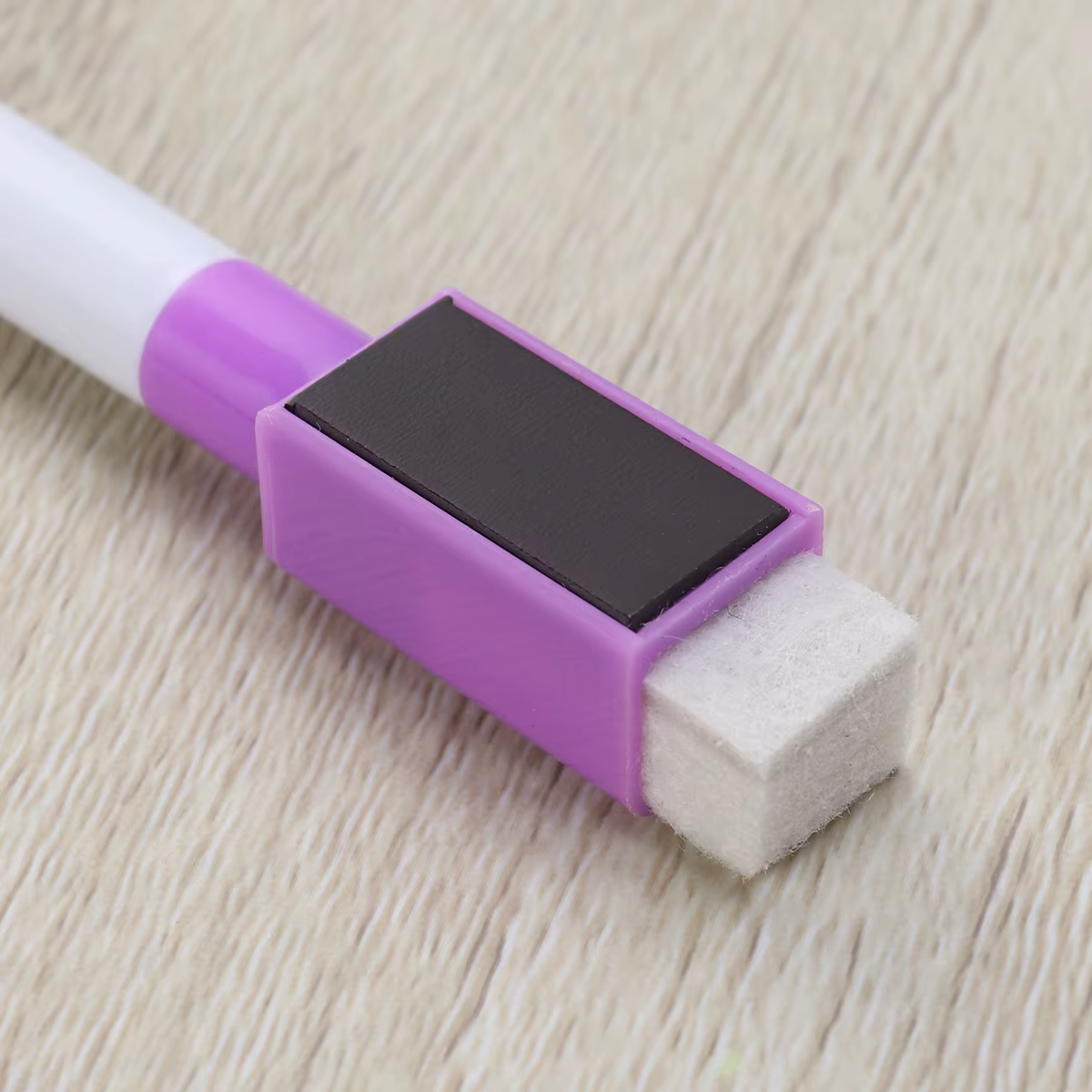 Stylo magnétique coloré pour tableau blanc pour enfants, marqueurs pour tableau noir et blanc, gomme intégrée, fournitures scolaires, stylo à dessin, 8 pièces