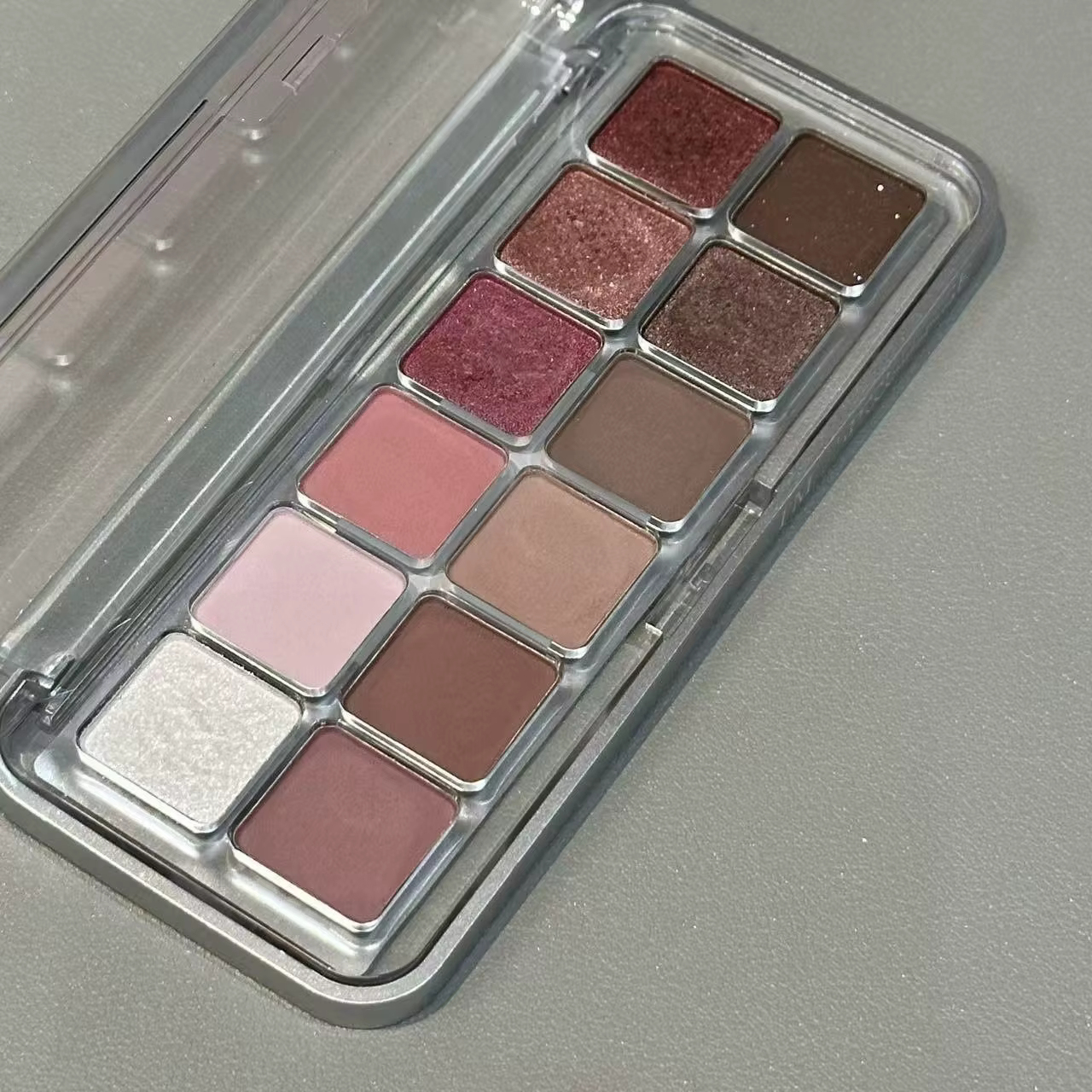 Palette de fards à paupières 12 couleurs