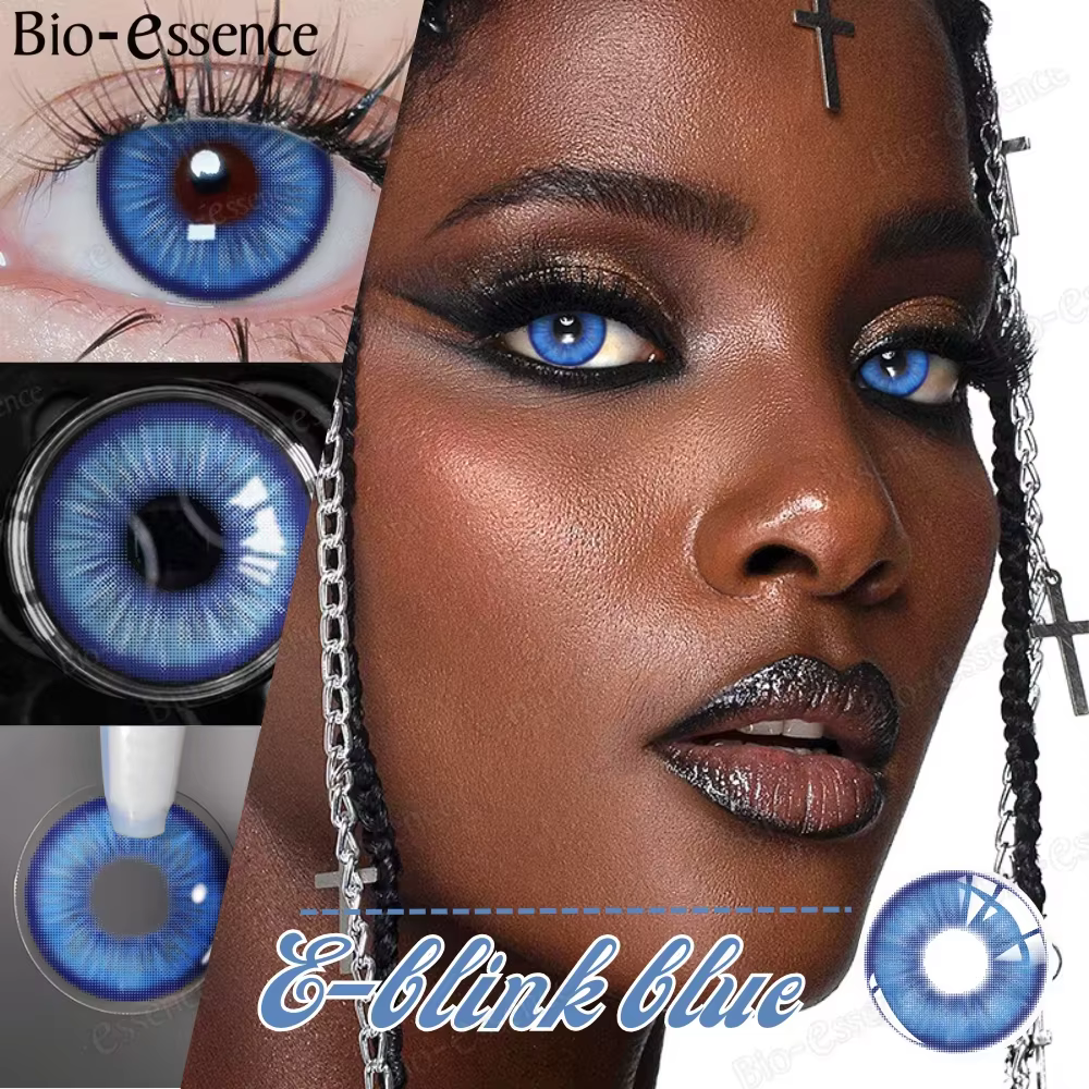 Bio-essence 1 paire de lentilles de Contact colorées