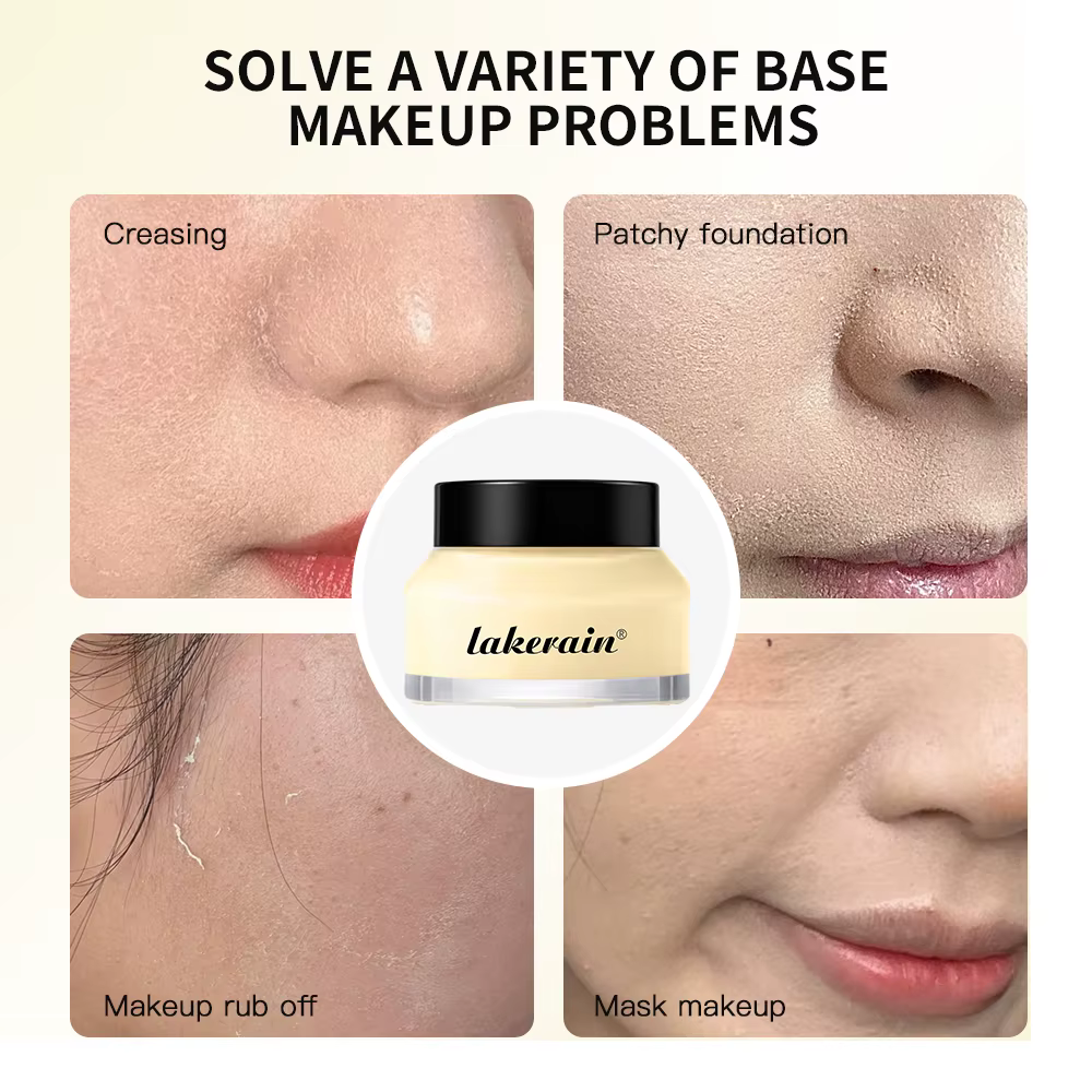 Lakerain Base pour le visage enrichi en vitamines 2 en 1