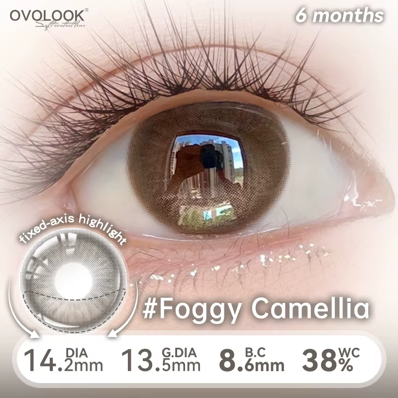Lentilles de Contact bleues pour les yeux mode couleur élèves beauté