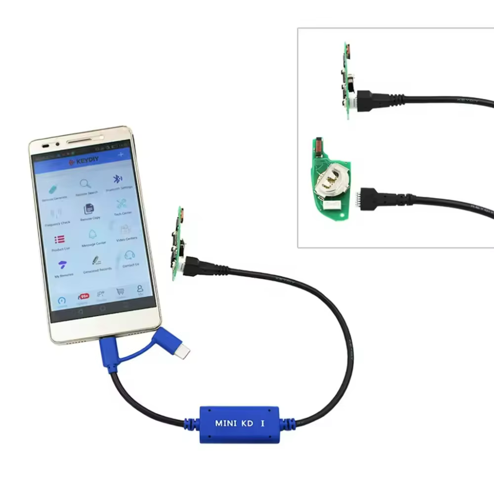 Le générateur de clé à distance KEYDIY Mini KD d'origine prend en charge le système Android/IOS rend plus de 1000 télécommandes automatiques programmation de clé automatique
