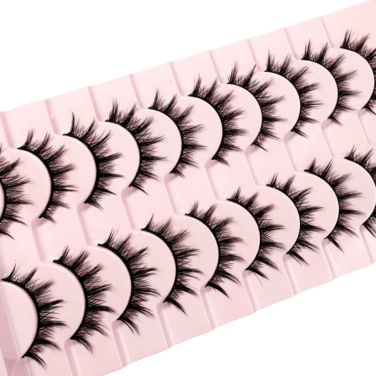 Faux cils d'aspect naturel