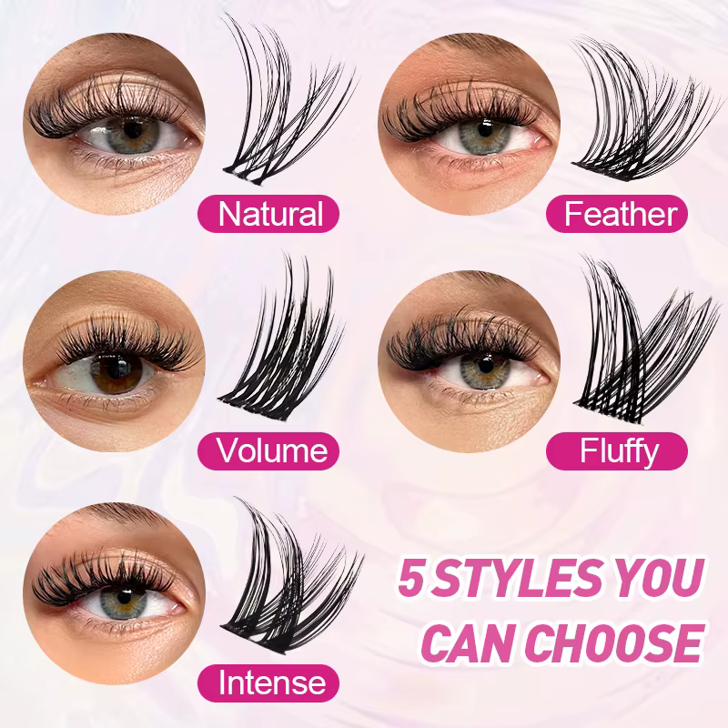 H&L SINCE 1990 Faux cils segmentés DIY