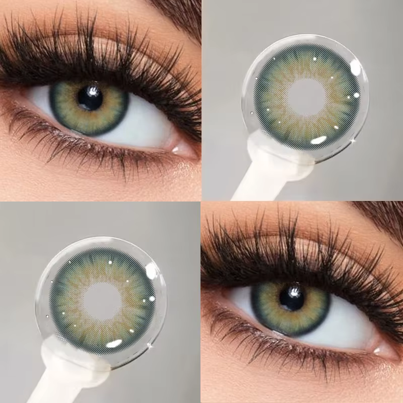 KSSEYE 1 paire de lentilles de Contact de couleur naturelle pour les yeux