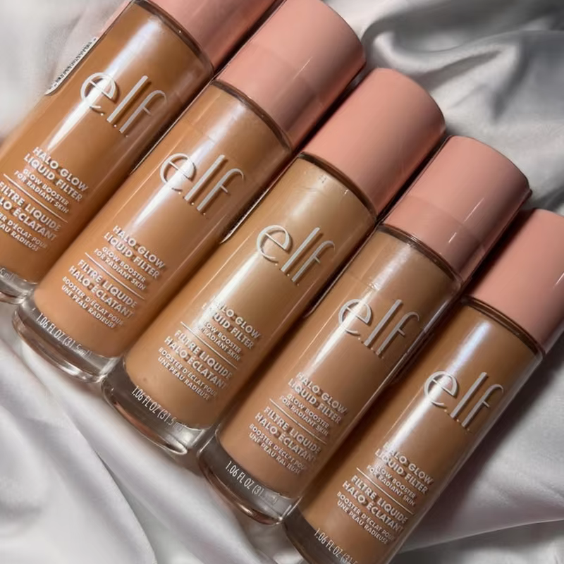 Fond de teint liquide Elf à couvrance totale, couvre naturellement les imperfections, imperméable, contrôle le sébum, hydratant, longue tenue, produit de maquillage de base