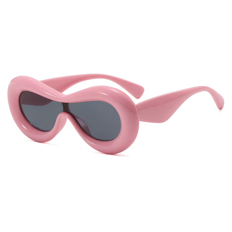 Lunettes de soleil ovales pour hommes et femmes, design de marque rétro, lunettes de document Candy, lunettes de soleil pour femmes, nouvelle mode, 2024