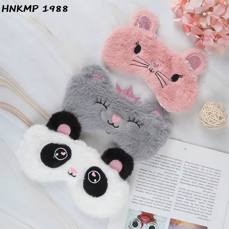Masque pour les yeux Panda pour femmes