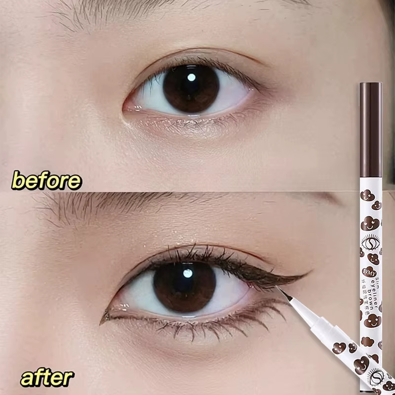 Stylo Eyeliner Liquide Effet Ver à Soie 0