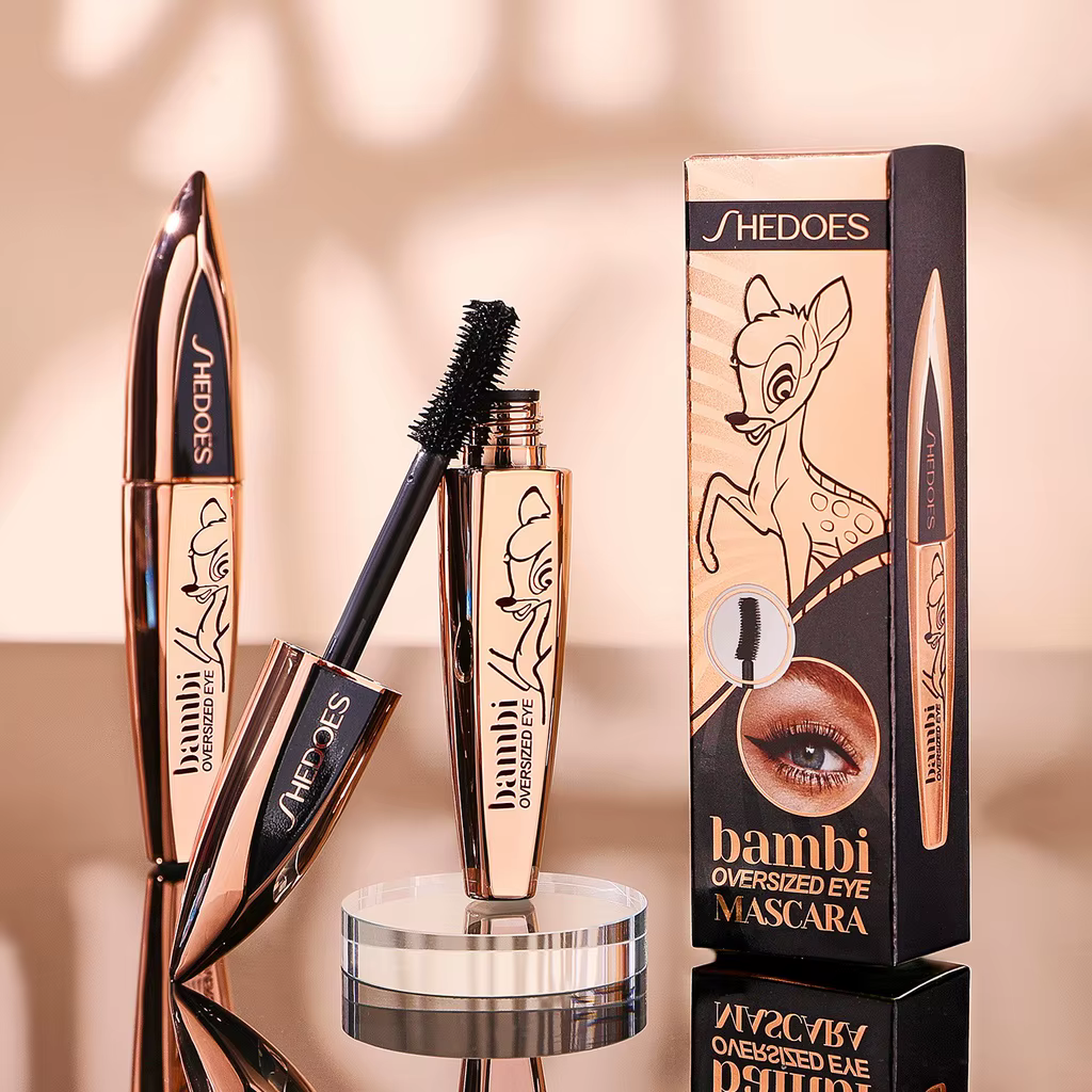 Deer Eye Mascara noir longue durée maquillage imperméable pour femme