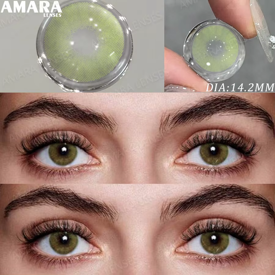 AMARA 1 paire de lentilles de Contact de couleur