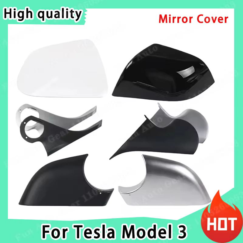 Pour Tesla Model 3 2017-2025 Highland, support de rétroviseur arrière de haute qualité, durable, neuf, base, cadre, garniture
