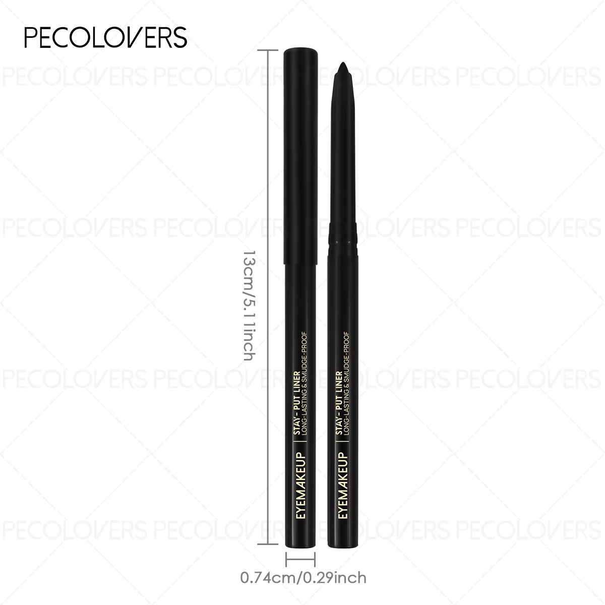 3 crayons pour les yeux noirs