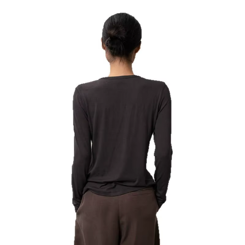 Chemise inférieure pour femme, manteau d'hiver, haut intérieur, automne et hiver, velours épais, manches longues, bas, pull tricoté