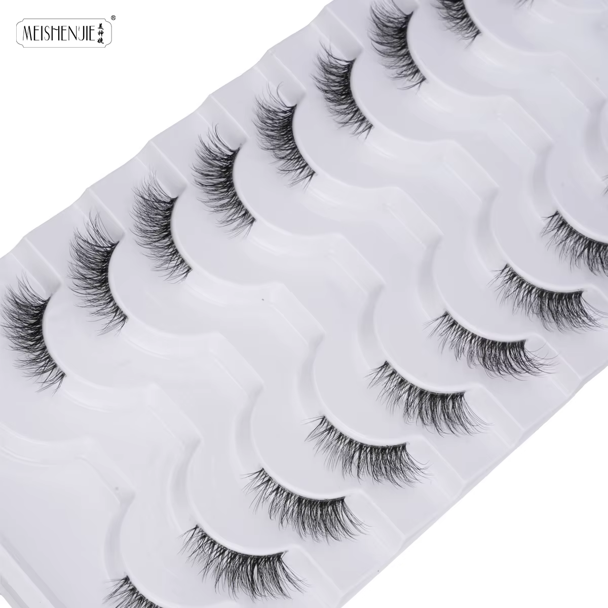 Faux cils 3/6/10 paires demi-cils chat