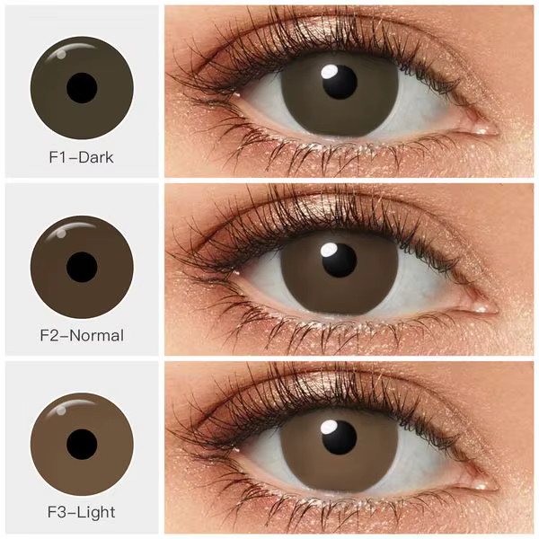 Lentilles de contact prothétiques Iris pour personnes souffrant de défauts oculaires
