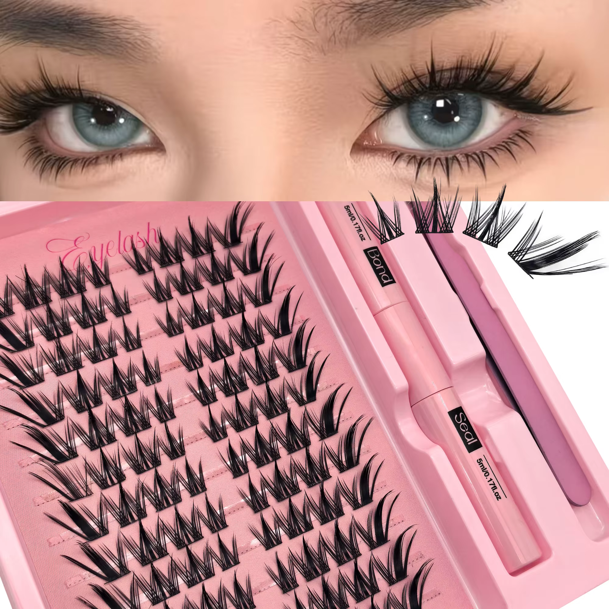Kit de faux cils D I Y à 96 vitesses