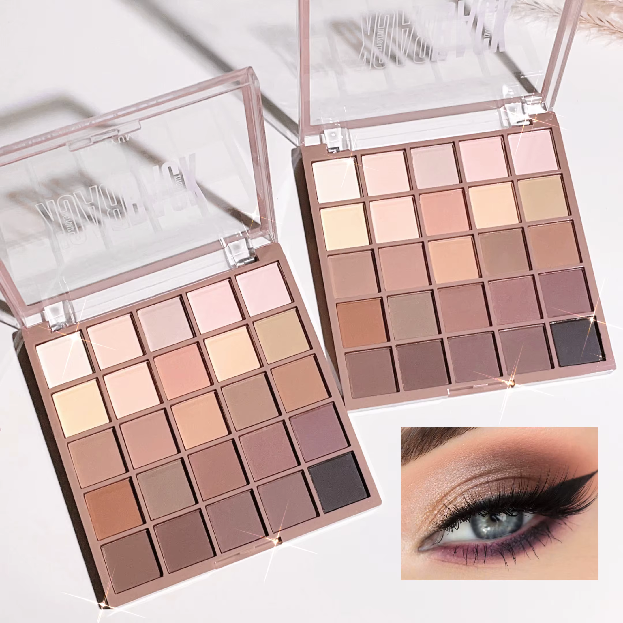 Palette de Fards à Paupières en 25 Couleurs