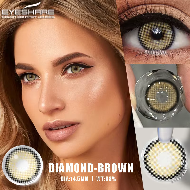 EYESHARE 1 paire de lentilles de Contact colorées pour les yeux