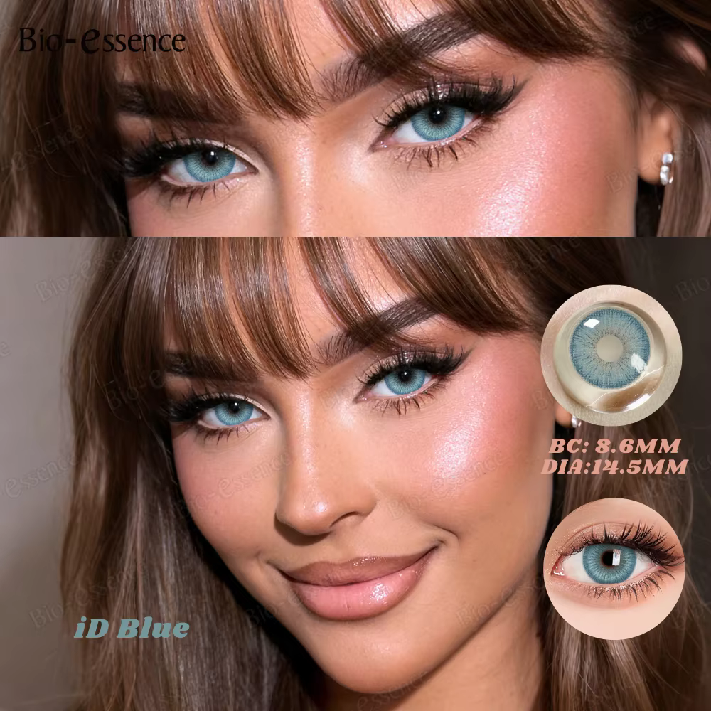 Lentilles de contact colorées Bio-essence Grey Eyes