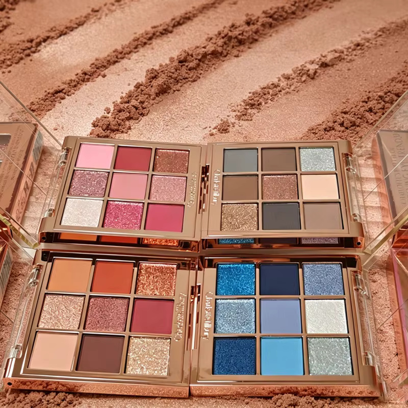 Maquillage de base naturel CT : Palette multi-usages de fards à paupières haute brillance