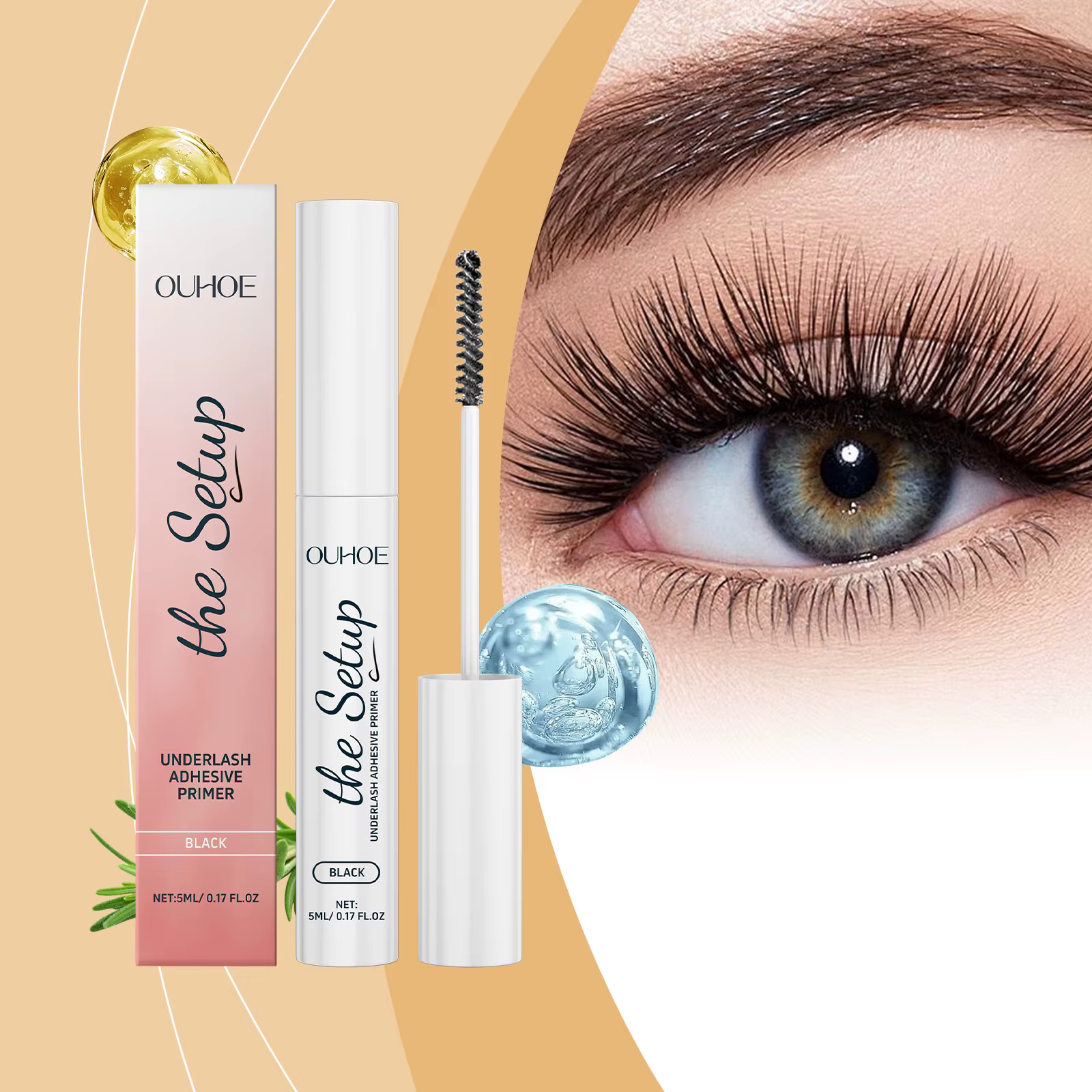 Base de mascara waterproof 5ml pour cils