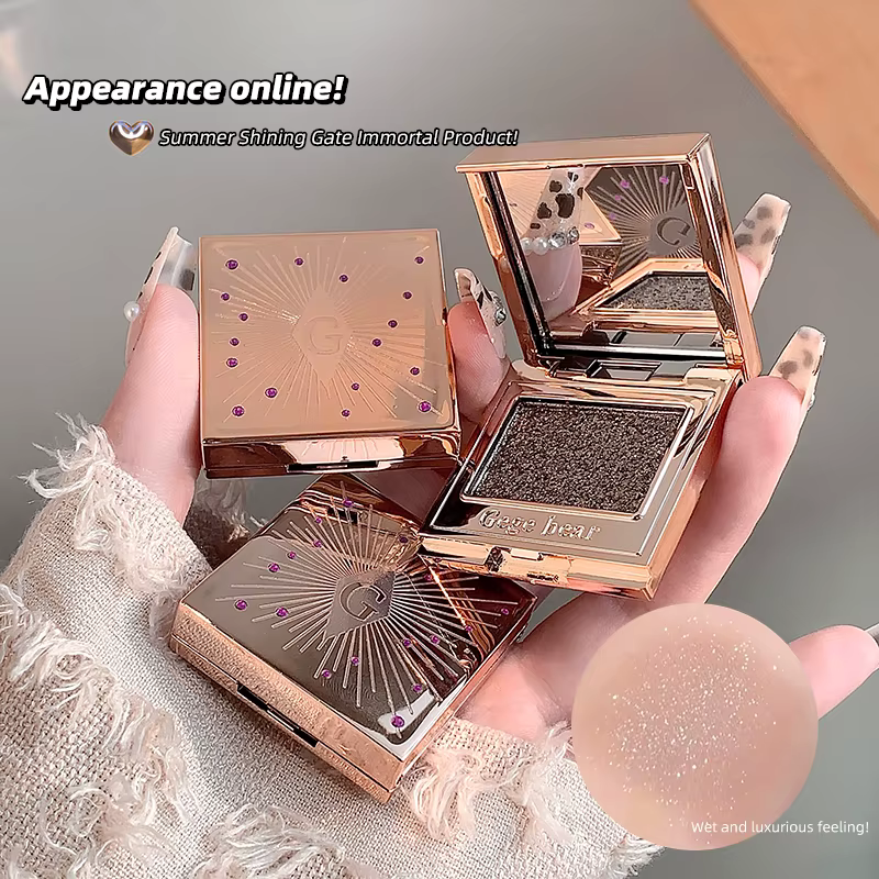 Palette de fards à paupières en diamant
