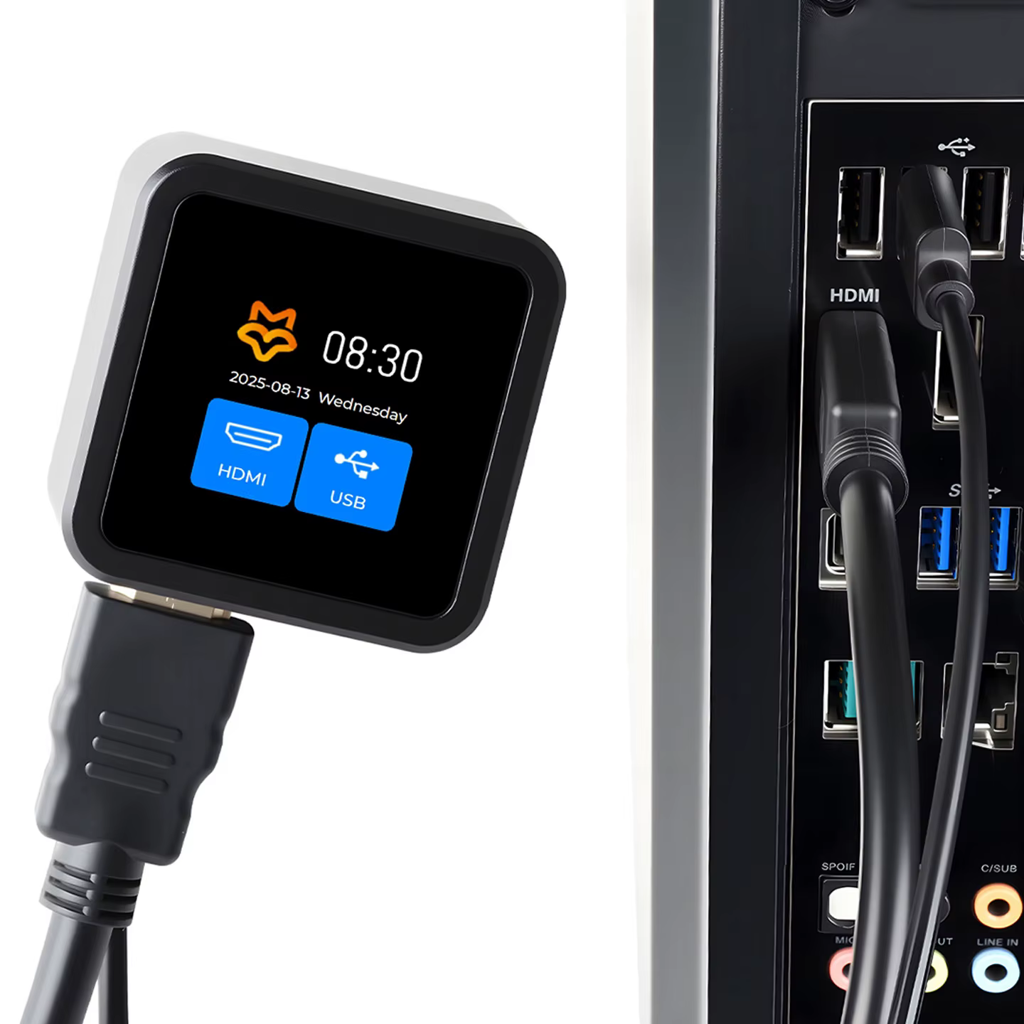 Luckfox PicoKVM Base IP KVM outil de gestion à distance 256M DDR3 pour serveur de contrôle PC Support d'entretien Capture vidéo entrée HID