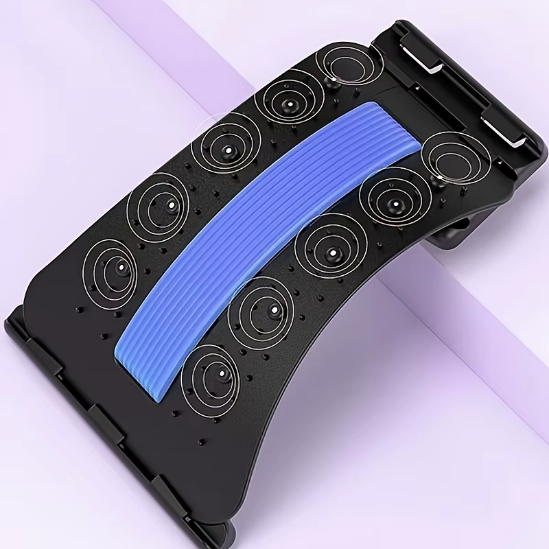 Écarteur de dos réglable sur 3 niveaux pour soulager les douleurs lombaires. Planche de décompression lombaire, dispositif de décompression de la colonne vertébrale. Massage pour la scoliose