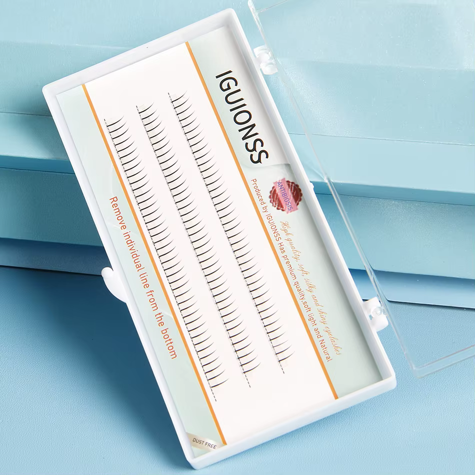 IGUIONSS Cils inférieurs en forme de A (5-6 mm) Extension de faux
