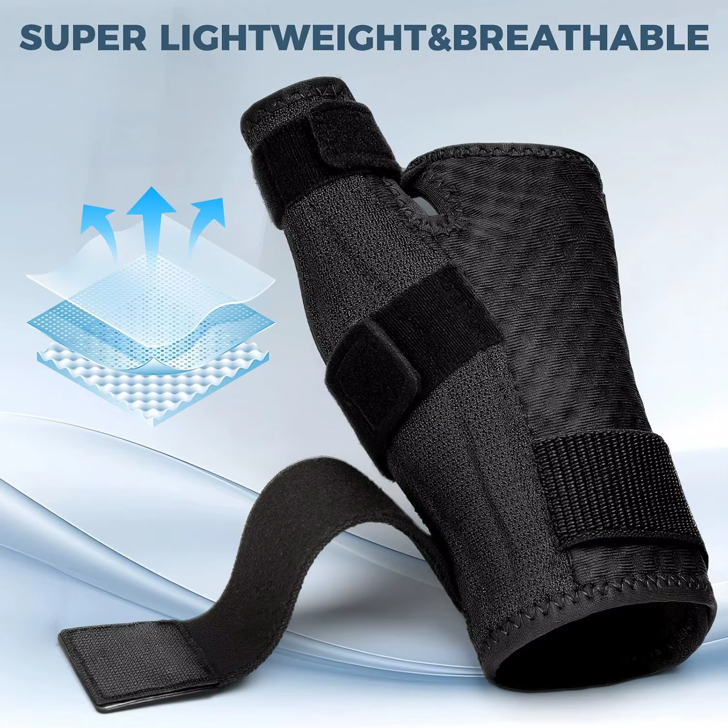 Attelle De pouce pour soulager la douleur, stabilisateur De pouce professionnel, attelle De pouce déclencheur pour l'arthrite De requête, tendinite, CMC, 1 pièces