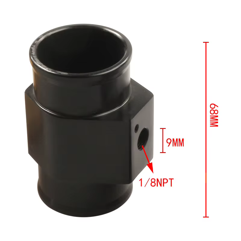 Jauge de température d'eau, capteur de température d'eau, adaptateur de tuyau 28mm / 30mm / 32mm / 34mm / 36mm / 38mm / 40mm