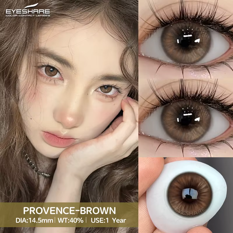 EYESHARE 1 paire de nouvelles lentilles coréennes