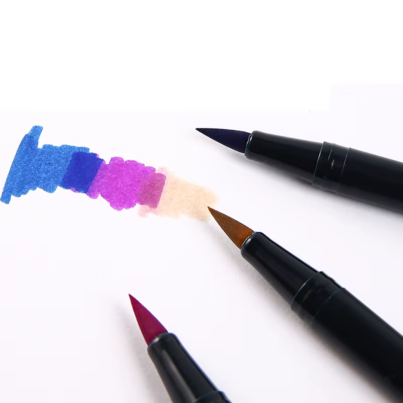 Tombow ABT-Stylo pinceau à eau et pointe fine pour touristes, stylo marqueur d'art de calligraphie, carte de journalisation, fournitures artistiques exécutives, 1PC