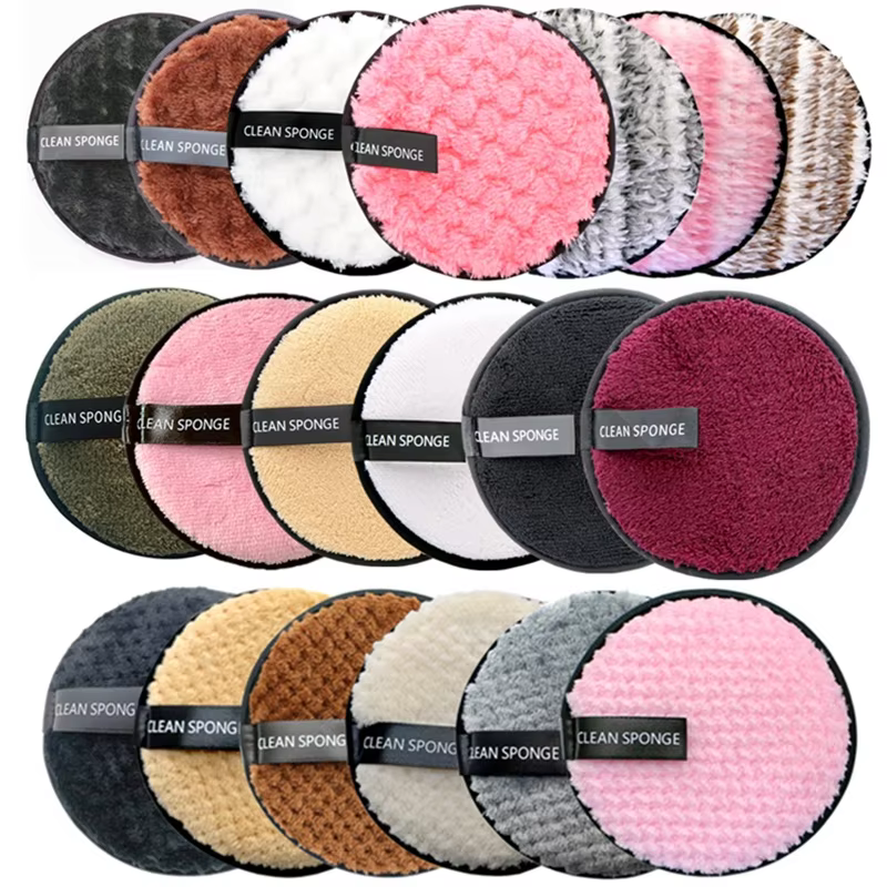 Lingettes démaquillantes réutilisables en coton