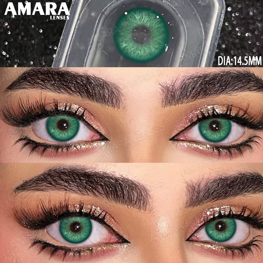 Lentilles de contact AMARA Norvège bleues