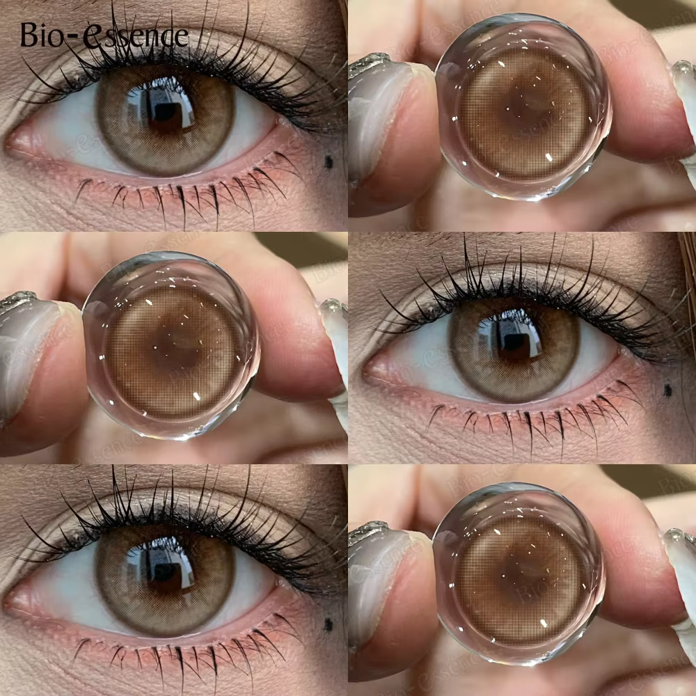 Bio-essence – lentilles de contact de couleur bleue pour les yeux