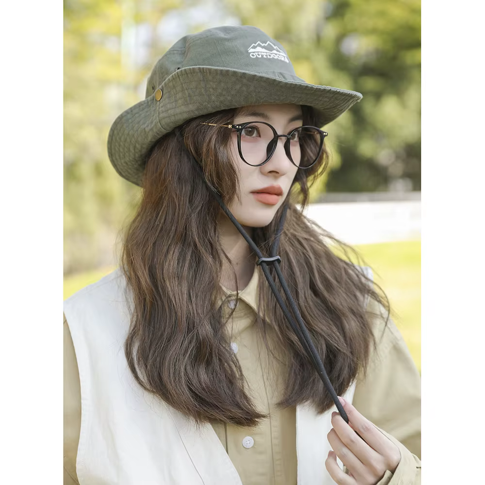 Chapeaux de cowboy casquette de camping chapeaux de pêche accessoires de pêche accessoires de vélo chapeau seau cheval accessoires d'été chapeau de randonnée casquette de soleil