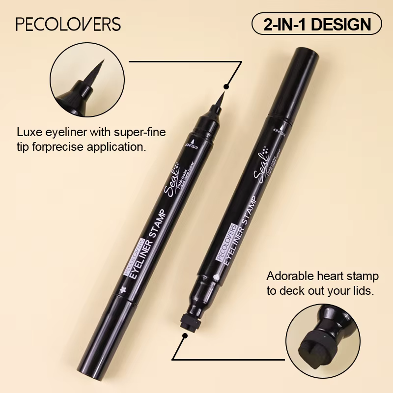 Stylo eye-liner liquide à double extrémité