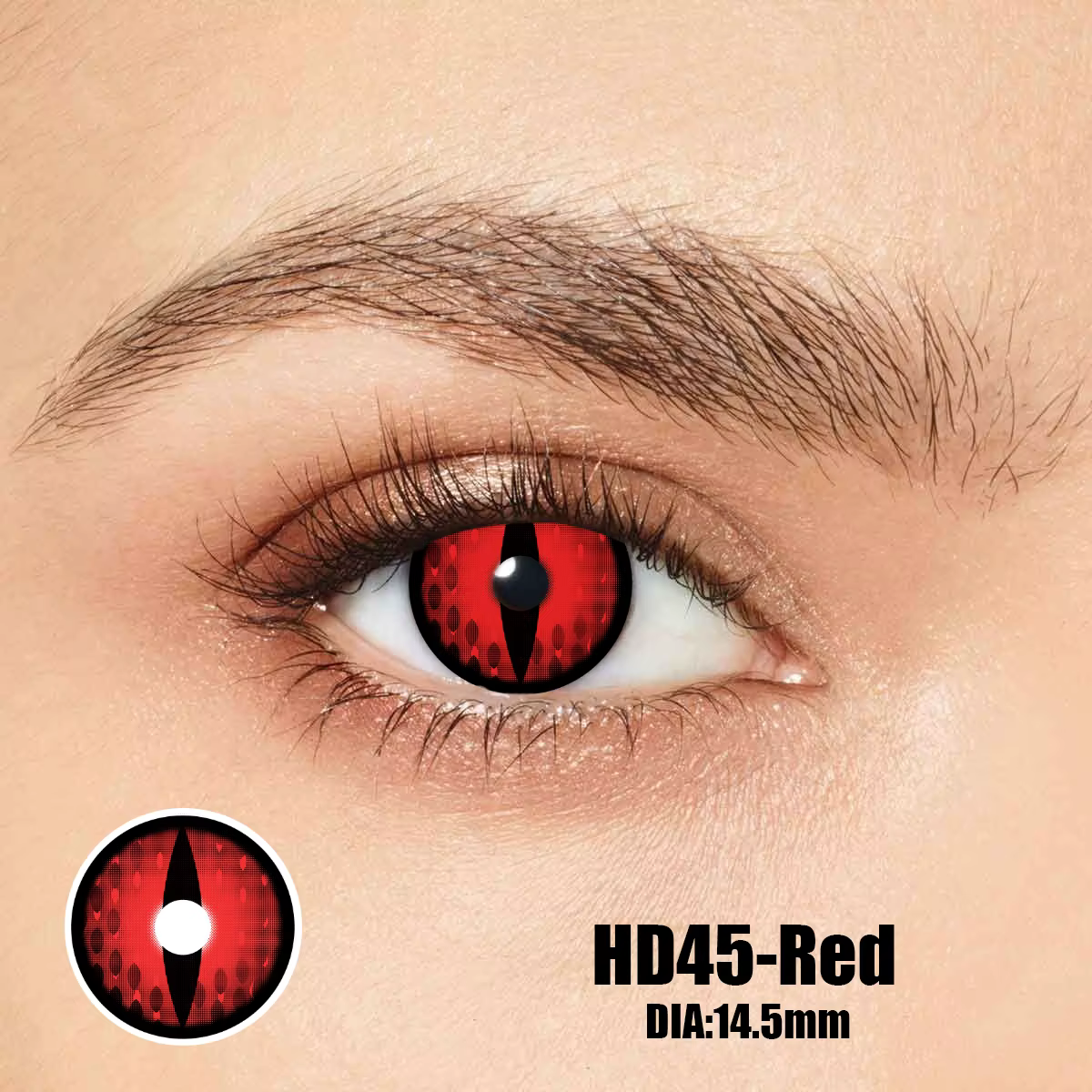 KSSEYE HD45 Cosplay yeux lentilles