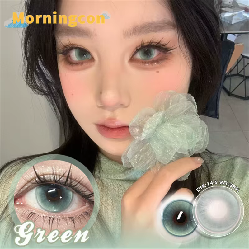 Lentilles de contact annuelles 234 Cherry Blossom Rain Natural Color pour les yeux