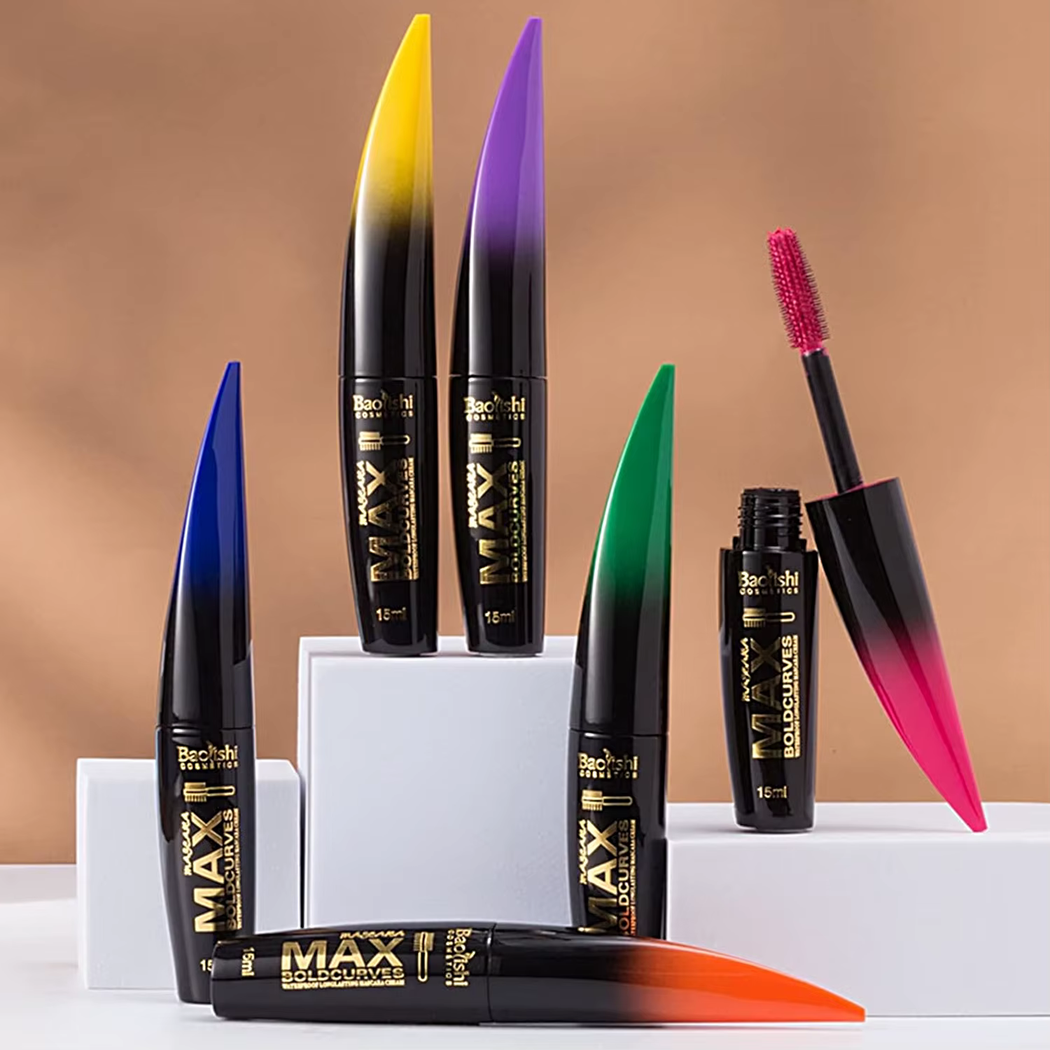 Mascara coloré imperméable