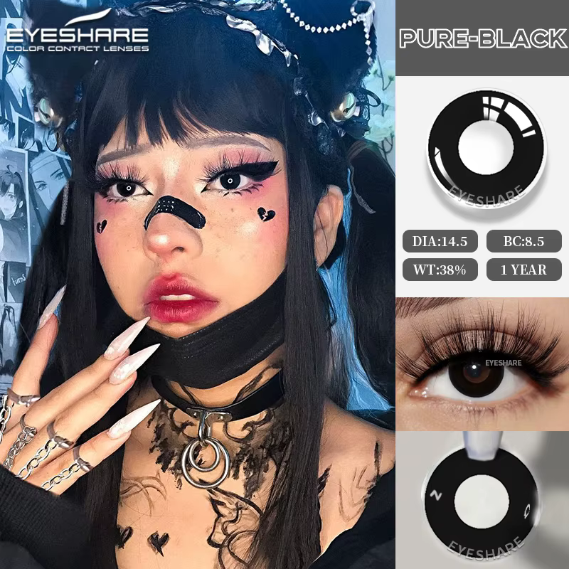 EYESHARE Cosplay lentilles de contact de couleur pour les yeux 1 paire