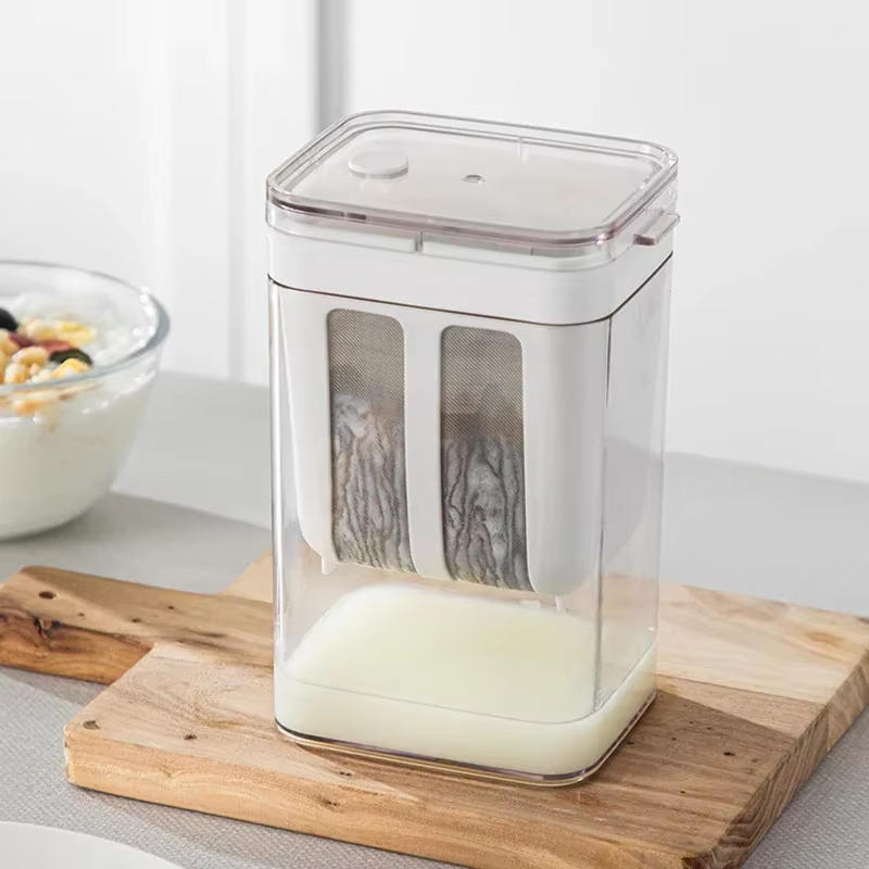 Yaourtière grecque, filtre à yaourt, passoire en acier inoxydable, outils de séparation du lactosérum, séparateur d'humidité du fromage, accessoires de cuisine