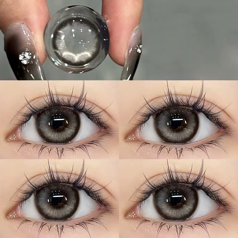 KSSEYE 1 paire de lentilles de couleur naturelle pour les yeux avec chron bébé