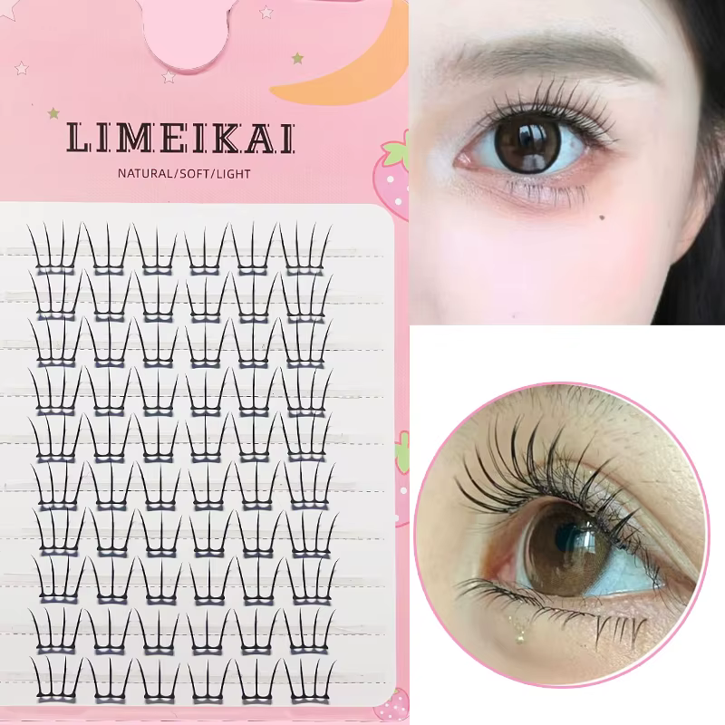 60 bouquets de faux cils - Aspect naturel