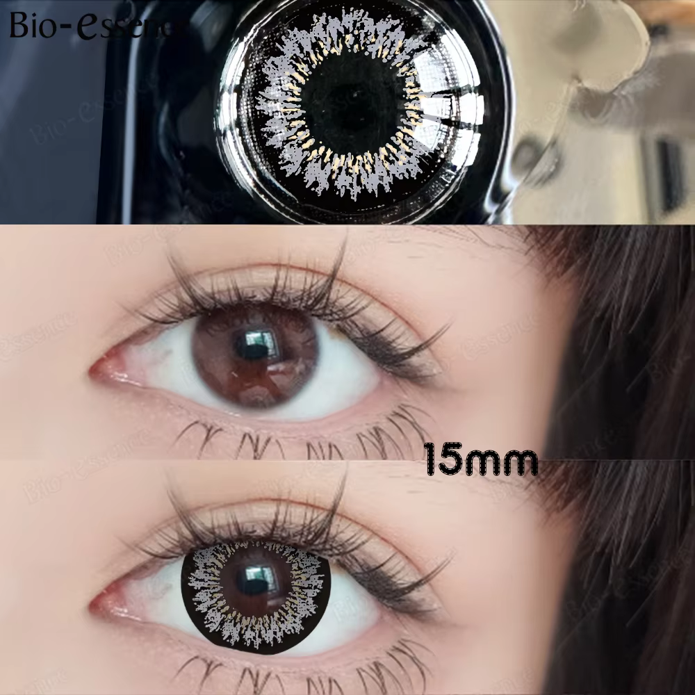 FIRE-Lentilles de Contact Colorées pour les Yeux
