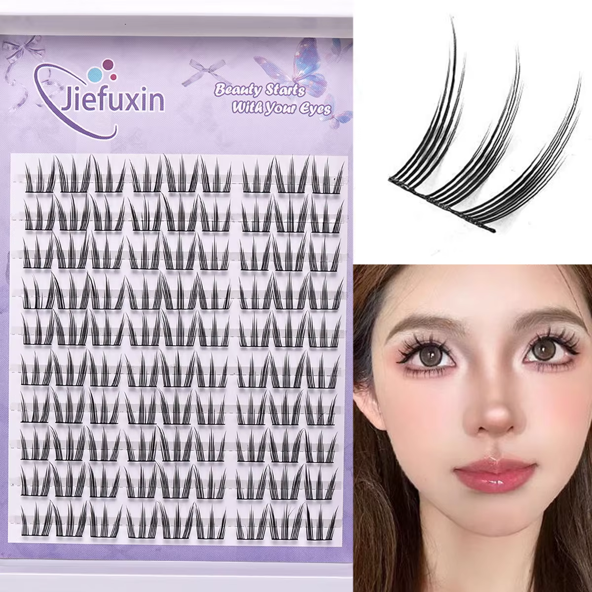 Kit d'extension de cils DIY