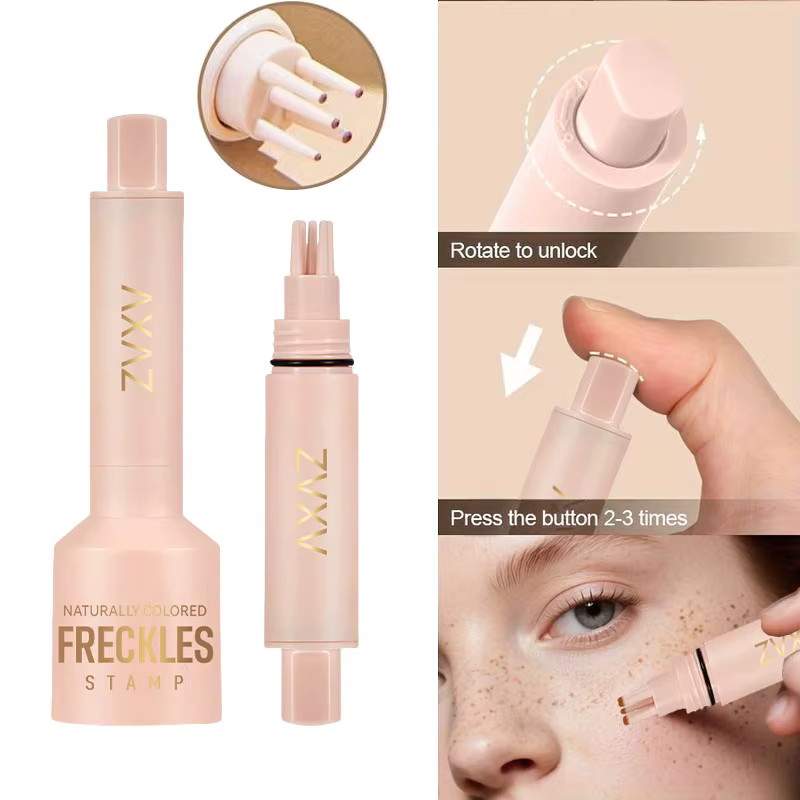 Stylo tampon pour taches de rousseur naturelles