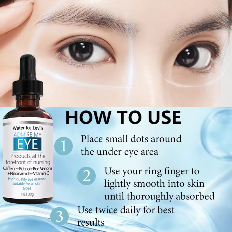 Sérum Intensif Regard - Caféine + Niacinamide - Action Anti-Fatigue Visuelle